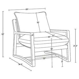 O'Brien - Upholstered Accent Chair - Sand