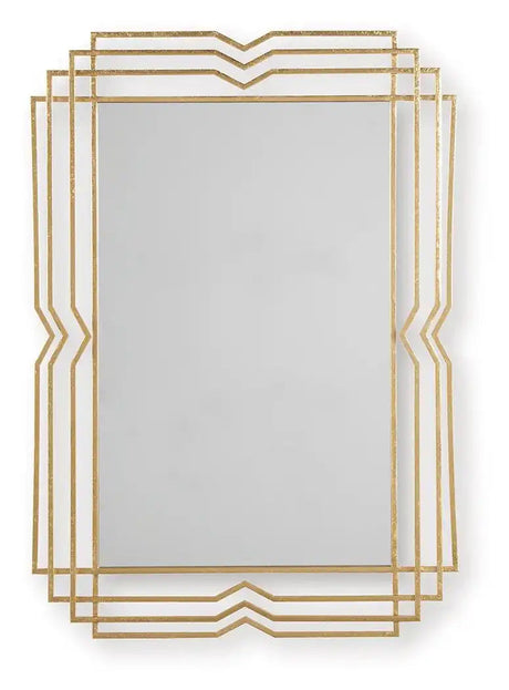 Claybrook - Accent Mirror - Gold Finish - Best Buy Furniture