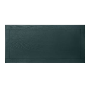 Hollow Carved 2 Door Accent Cabinet With Adjustable Shelf, Sideboard Buffet For Entryway, Living Room Or Bedroom - Blackish Green