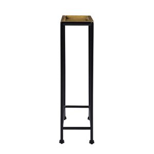 Trenton - Accent Side Table - Antique Bronze