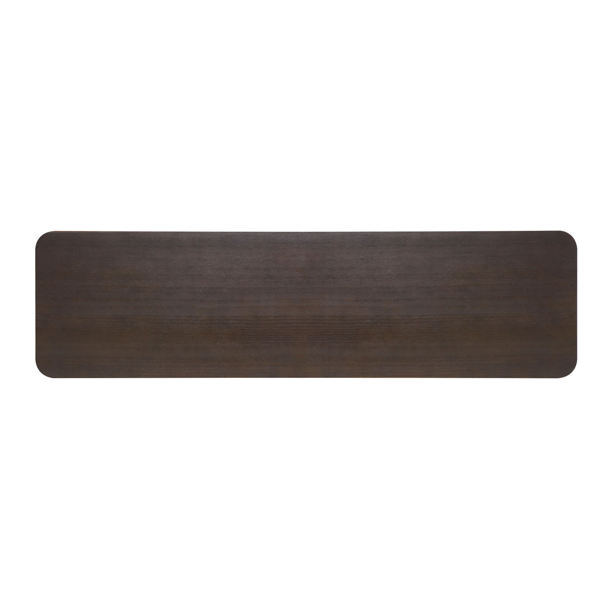 Console Table With Open Arch Cutouts For Living Room Hallway - Espresso
