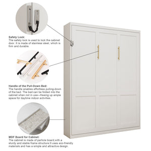 Folding Vertical Murphy Wall Bed