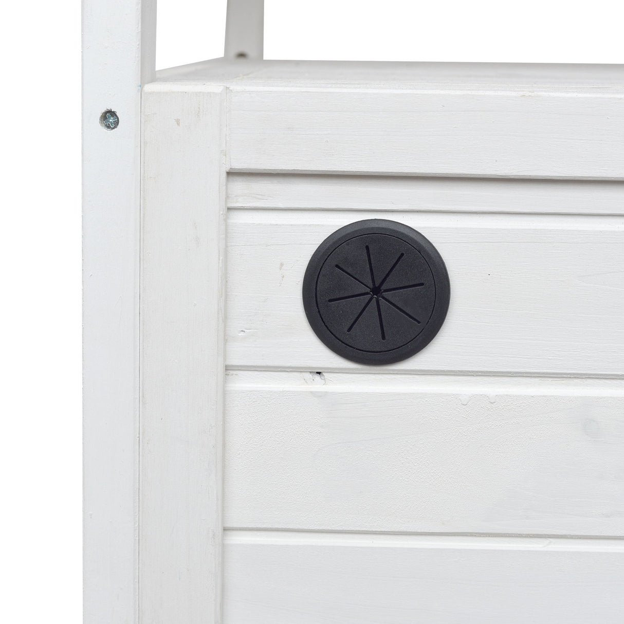 Foldable Outdoor Kitchen Island With Lockable Wheels, Storage Cabinet And Towel Rack For Patio