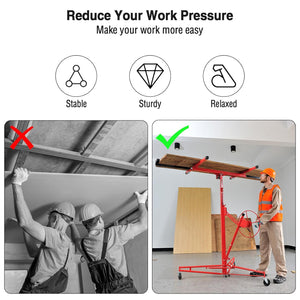 Drywall Lift 11FT - Heavy Duty Sheetrock Hoist