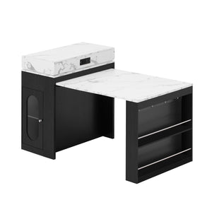 Extendable Dining Table With Folding Top