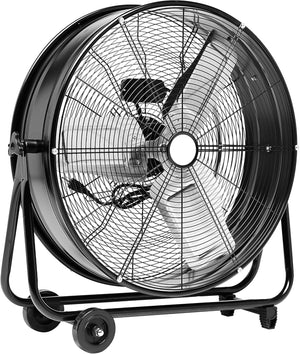 24 Inch Heavy Duty Metal Industrial Drum Fan