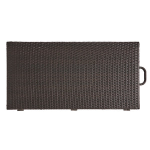 Blake - Wicker Cushion Box - Brown Multi