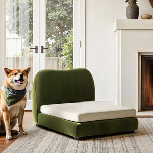 Roman Upholstered Modern Pet Bed