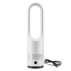 Bladeless Tower Fan, 80° Oscillating Standing Fan with Remote