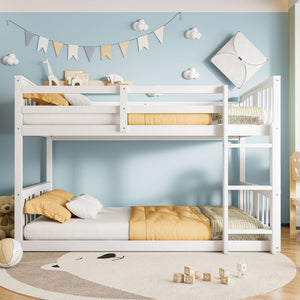 Solid Construction Bunk Bed & Ladder