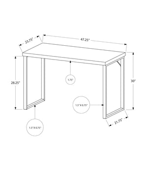 Computer Desk For Home Office, Laptop, Modern Convenient Design - Best Buy Furniture