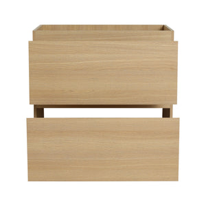 Modern Freestanding Bathroom Vanity Cabinet With Double Drawer