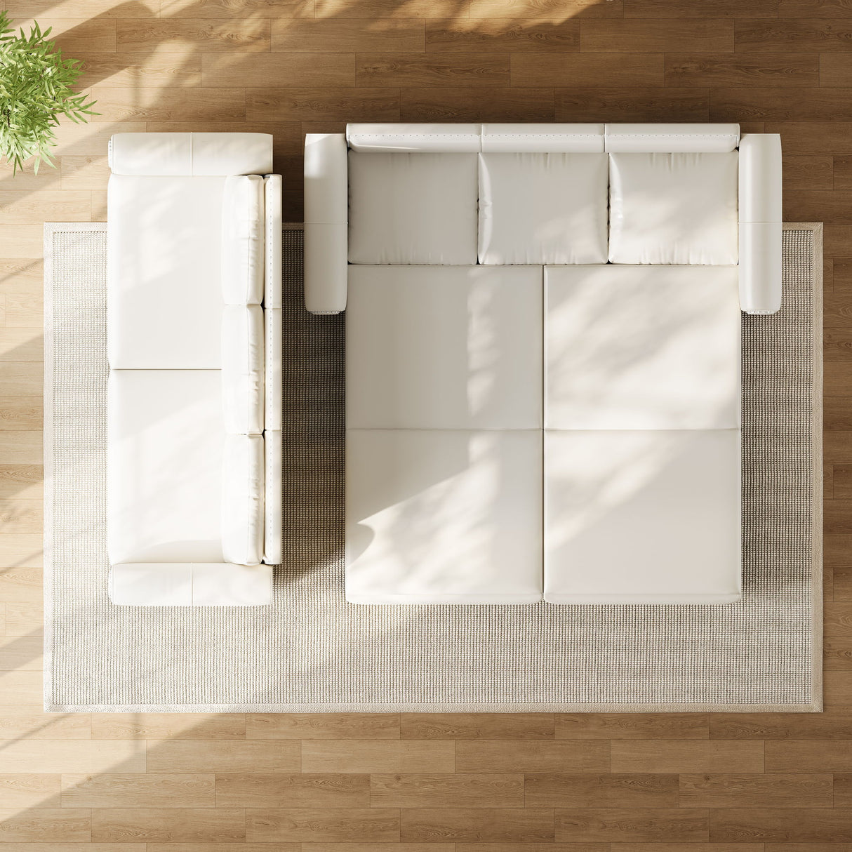 Chesterfield Sofa & Pull Out Bed