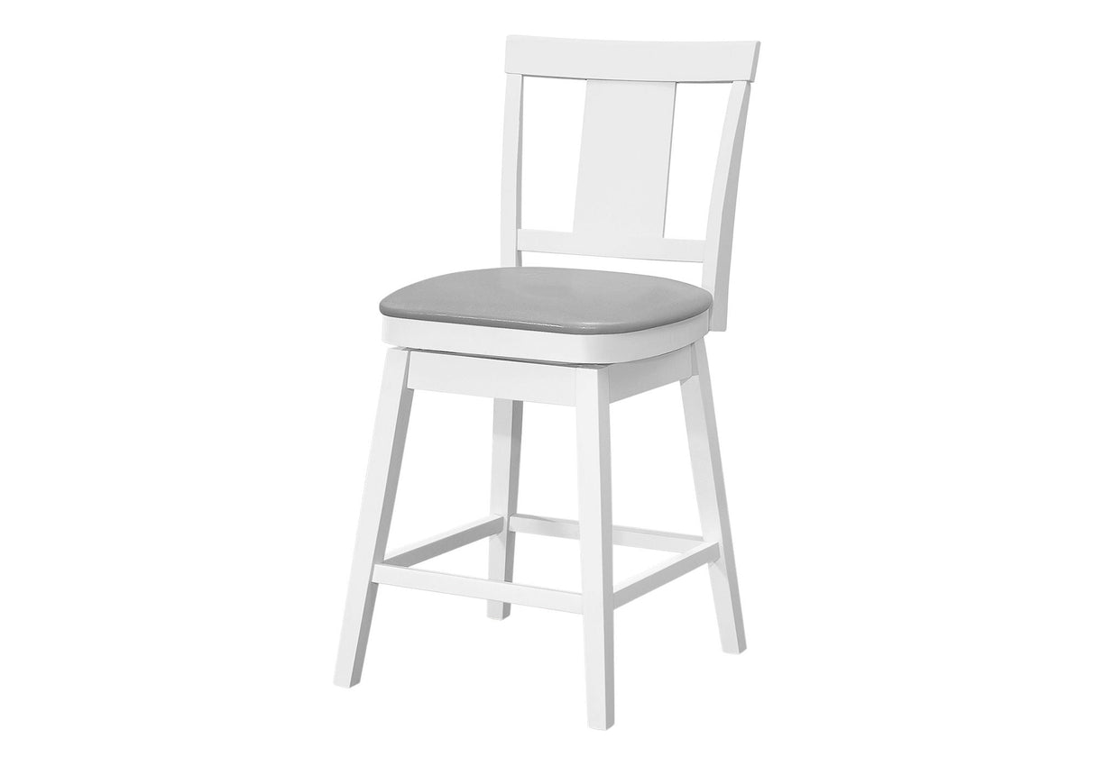 Swivel Bar Stool Counter Height, Transitional (Set of 2) - Best Buy Furniture