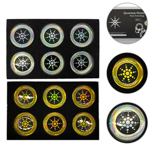 EMF Protection Stickers 6 Pack – Anti Radiation Shield for Phones & Electronics