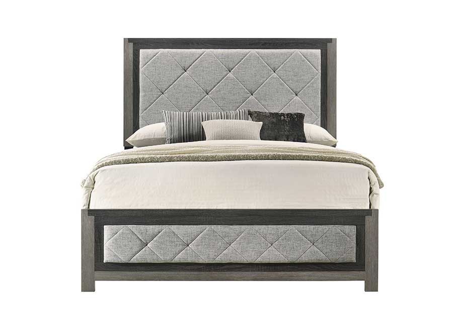 Jehoram Queen Bed Gray