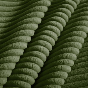Ottoman Corduroy - Green