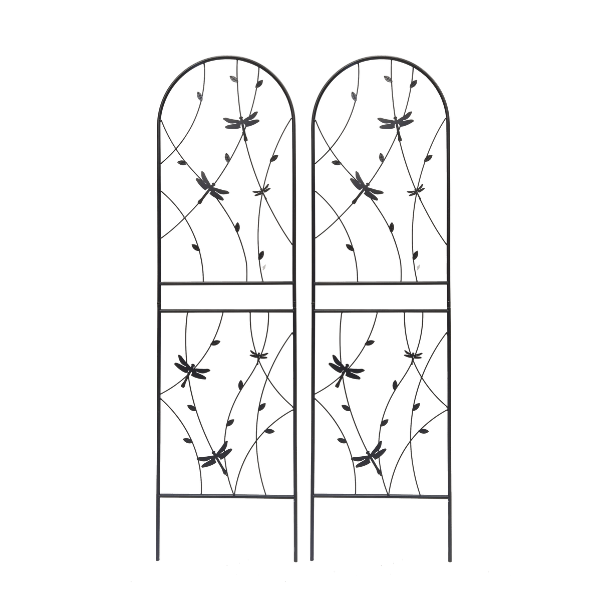 4 Pack Metal Garden Trellis for Climbing Plants