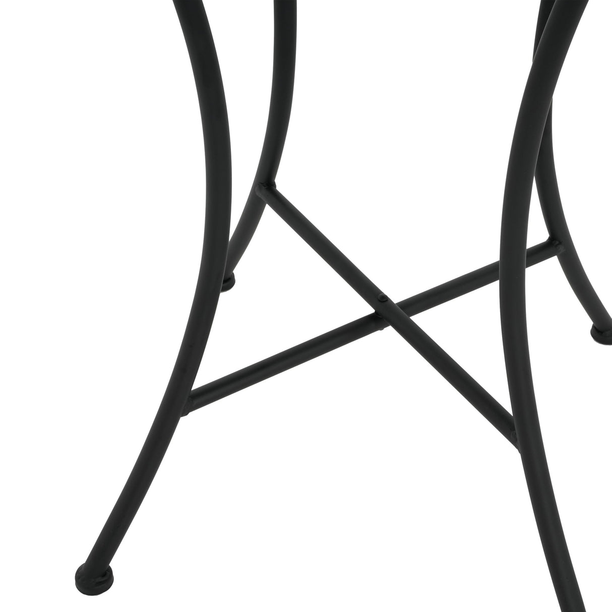 Lambert - Outdoor Chat Set - Black / Red