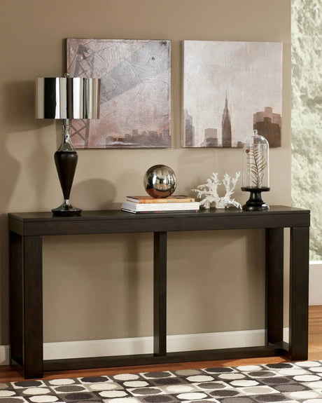 Watson - Sofa Table - Dark Brown - Best Buy Furniture