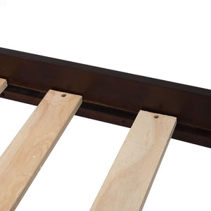 Bunk Bed With Ladder, And Safety Guard Rails