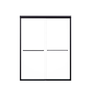 Modern Semi Frameless Double Sliding Shower Door