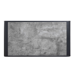 Raziela - Concrete Coffee Table - Black / Gray - Best Buy Furniture