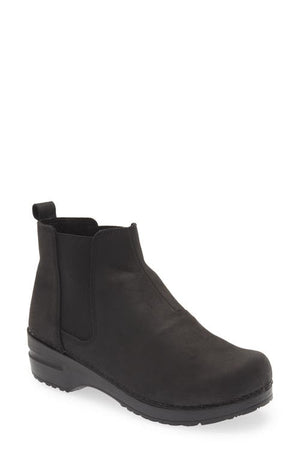 Sanita Hudson Chelsea Boot in Black , Size 9Us