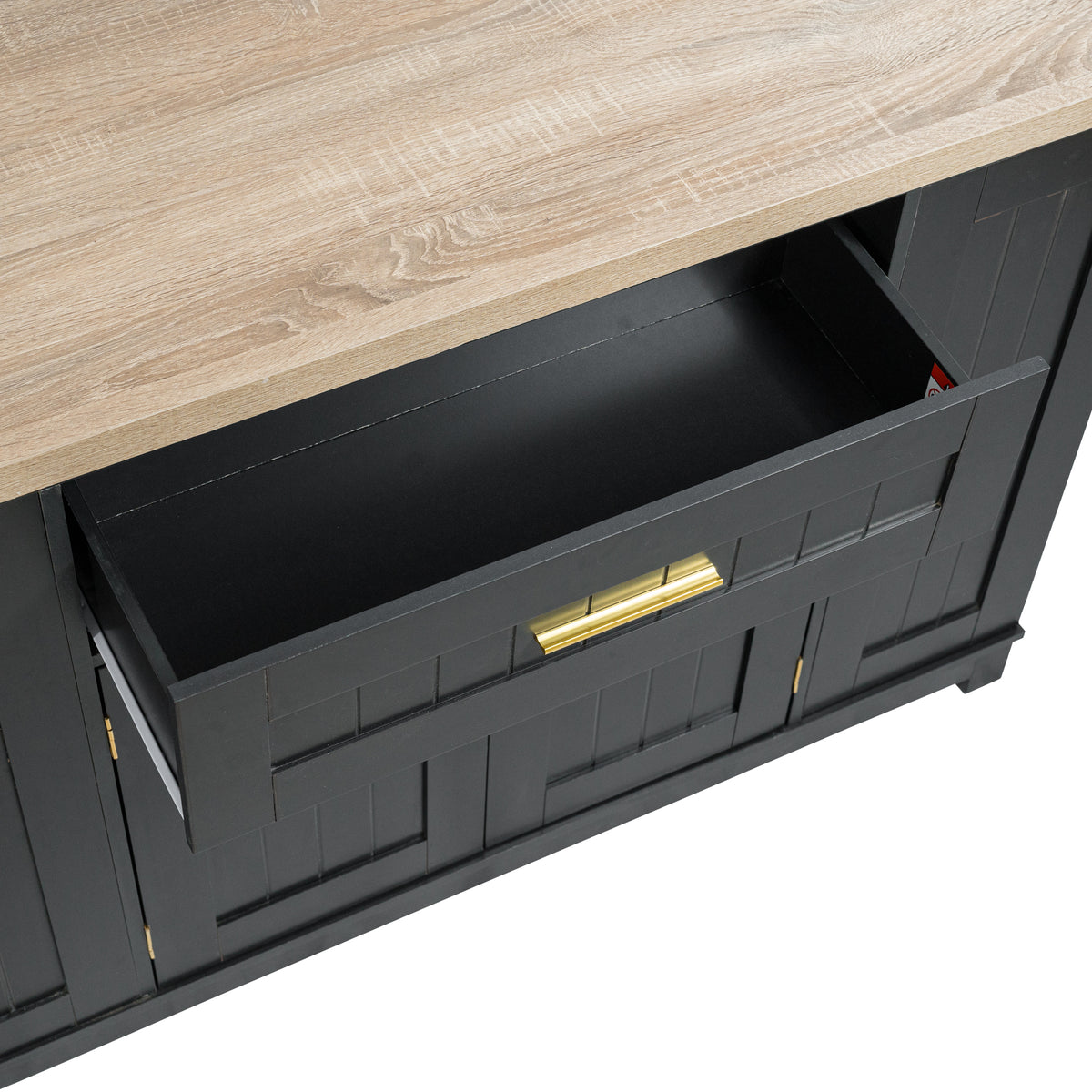52" Kitchen Island Cabinet with Storage