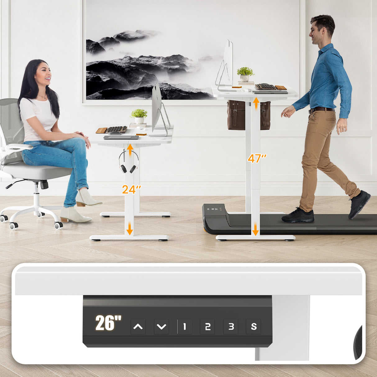 Stary Electric Standing Desk