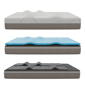 12" Profile Massage Mattress Hybrid