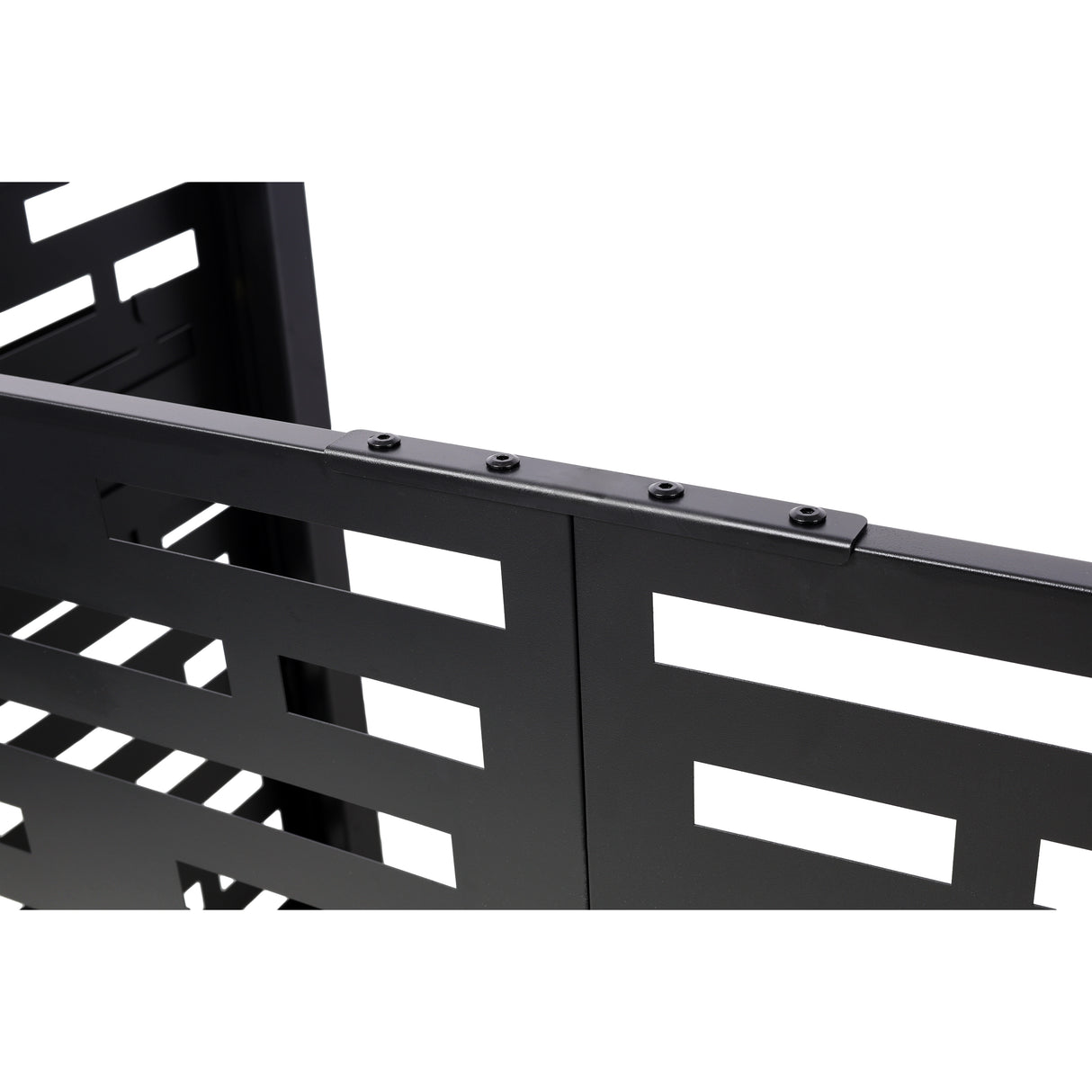 4x2 Ft Metal Air Conditioner Fence with Planter Boxes