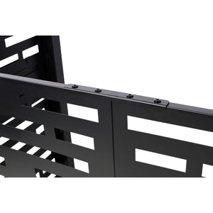 4x2 Ft Metal Air Conditioner Fence with Planter Boxes