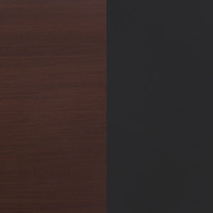 Tova - 2 Drawer Side Table With Shelf - Dark Brown