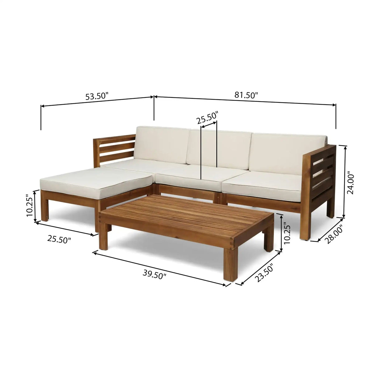 Cambridge - L Shape Sofa Set - Best Buy Furniture