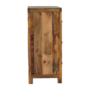 Solid Wood Oakish Three Drawer Chest