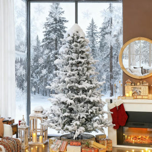 9 Ft Artificial Christmas Tree With Realistic Branches