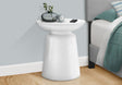 Drum Accent Side Table, Hammered Texture - Best Buy Furniture