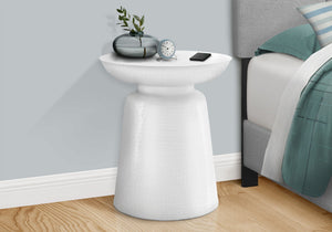 Drum Accent Side Table, Hammered Texture - Best Buy Furniture
