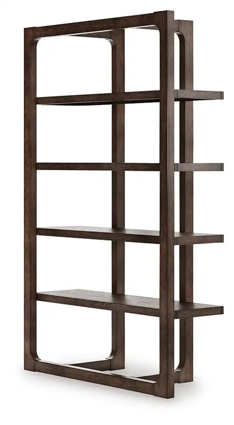 Breckington - Bookcase - Dark Brown - Best Buy Furniture
