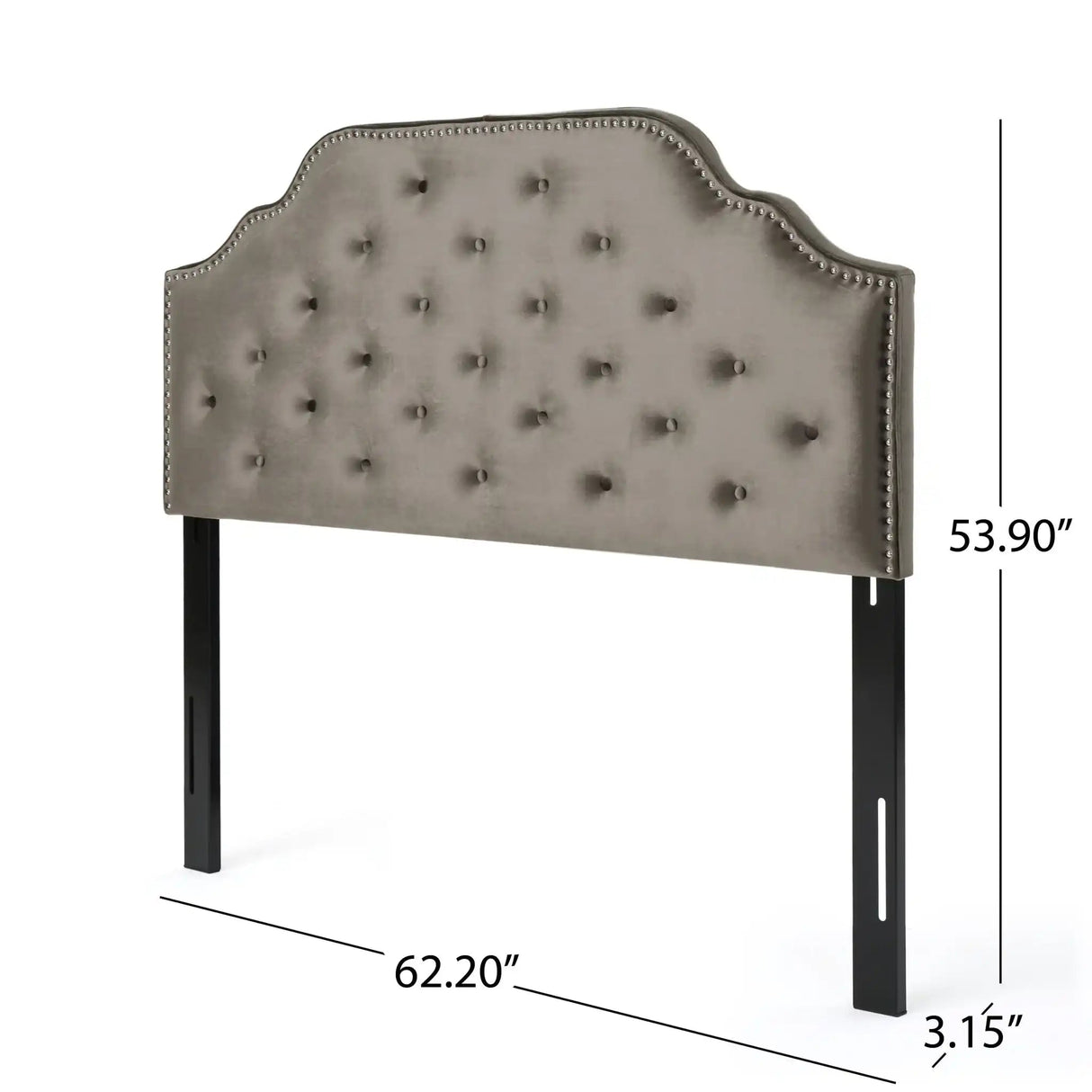 Luella - Button Tufted Upholstered Headboard - Best Buy Furniture