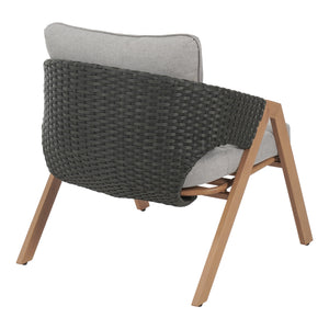Patio Chair with Cushions (Set of 2)