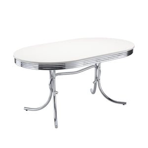 Midge - Oval Dining Table Set
