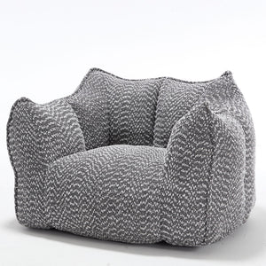 Comfortable Chenille Sofa Chairs With Highly Resilient Foam