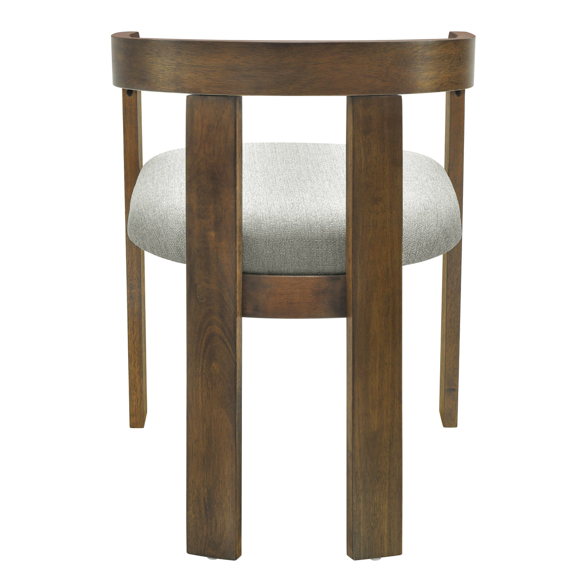 Modern Barrel Dining Chairs (Set of 2)