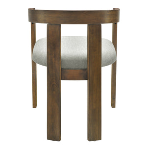 Modern Barrel Dining Chairs (Set of 2)