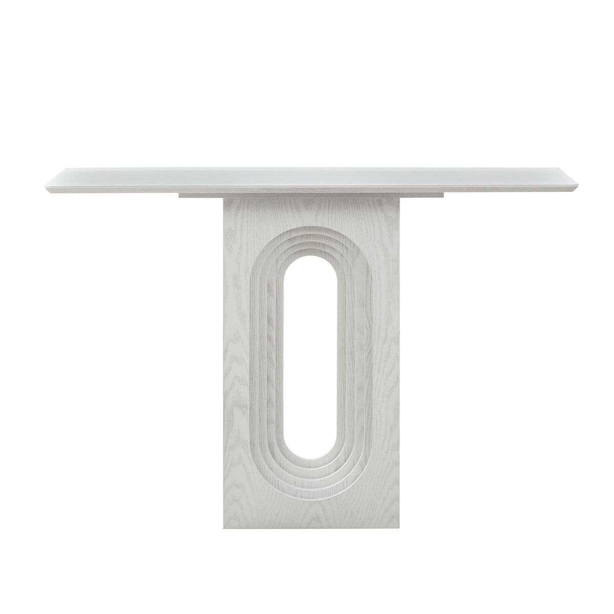 47.24 Inch Entryway Table with Unique Loopback Design
