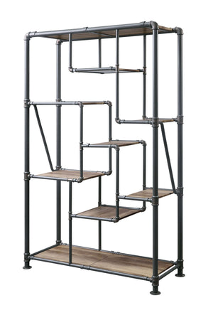 Brantley - Antique Bookshelf - Oak - Best Buy Furniture