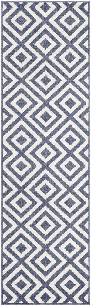 Spilsby Navy Blue Outdoor Rug - Clearance