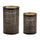 Abstract-Punched-Metal-Candle-Holder-(Set-of-4)-Candle-Holders